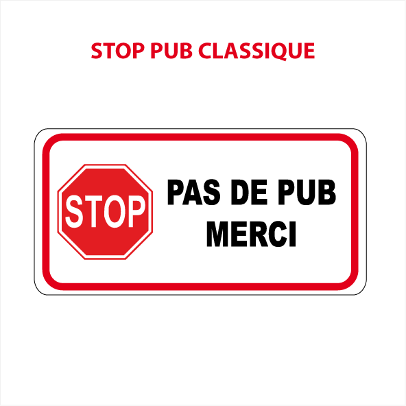 Tout savoir sur les "STOP PUB"