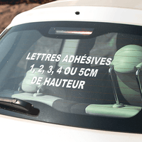 Lettres adhésives autocollantes haute qualité