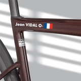 Sticker Autocollant Nom Drapeau Vélo sans fond typo 11 - Lettrage Vélo