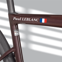 Sticker Autocollant Nom Drapeau Vélo sans fond typo 9 - Lettrage Vélo