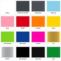 Nuancier lettrage vélo