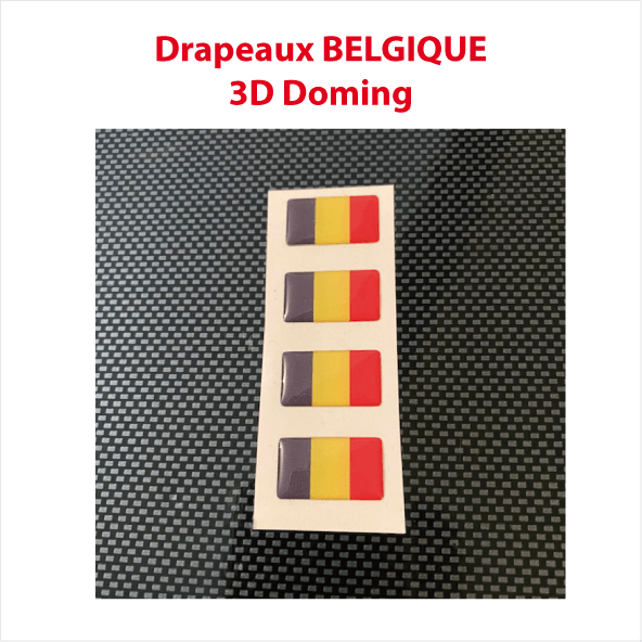 Drapeaux 3D BELGIQUE