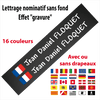 Sticker Sticker Naam Vlag Fiets zonder achtergrond typfout 6